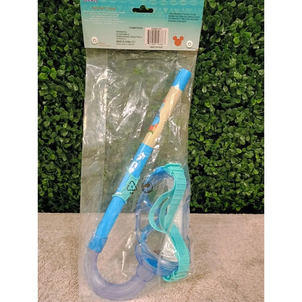Disney Moana 2 Youth‎ Swim Mask Goggles and Snorkel Set Beach Pool Water Ages 5+